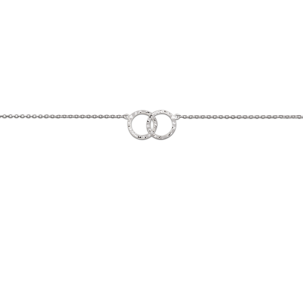 Bracelet double karma rings, "We are all one" - Afbeelding 2