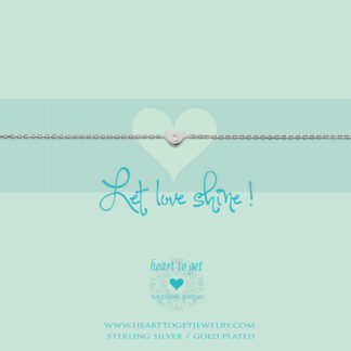 Bracelet heart zirkon