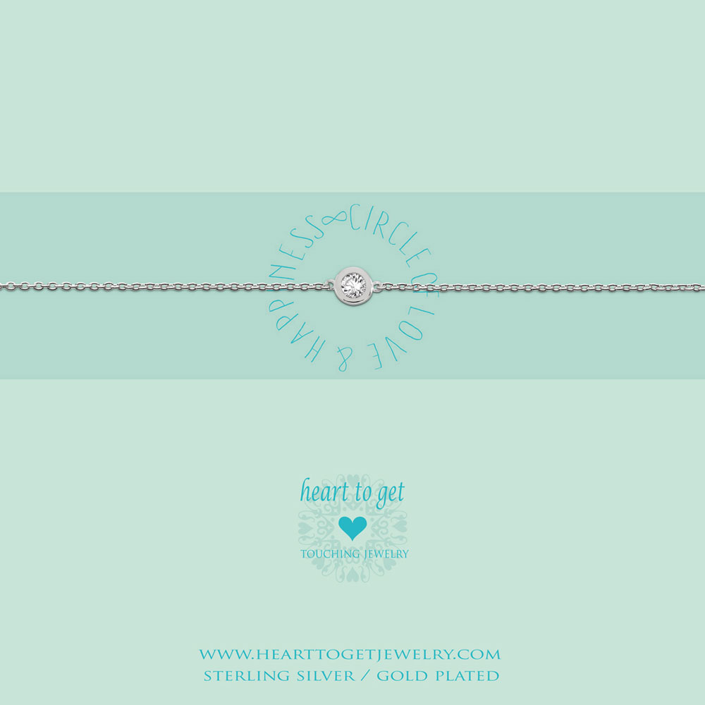 bracelet circle zirkon