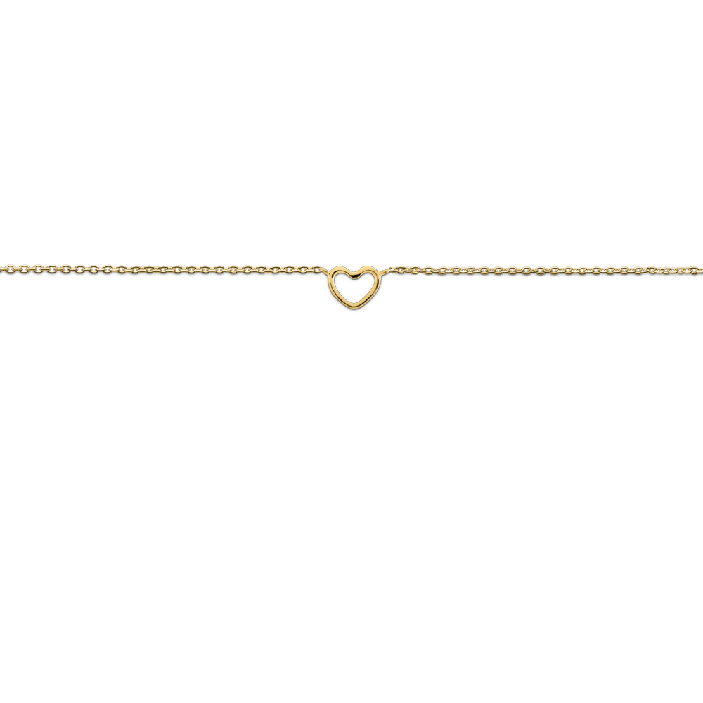 Bracelet open heart, "You are always on my mind" - Afbeelding 2