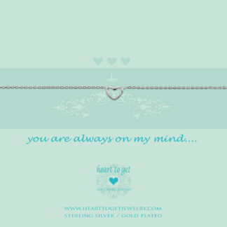 bracelet open heart