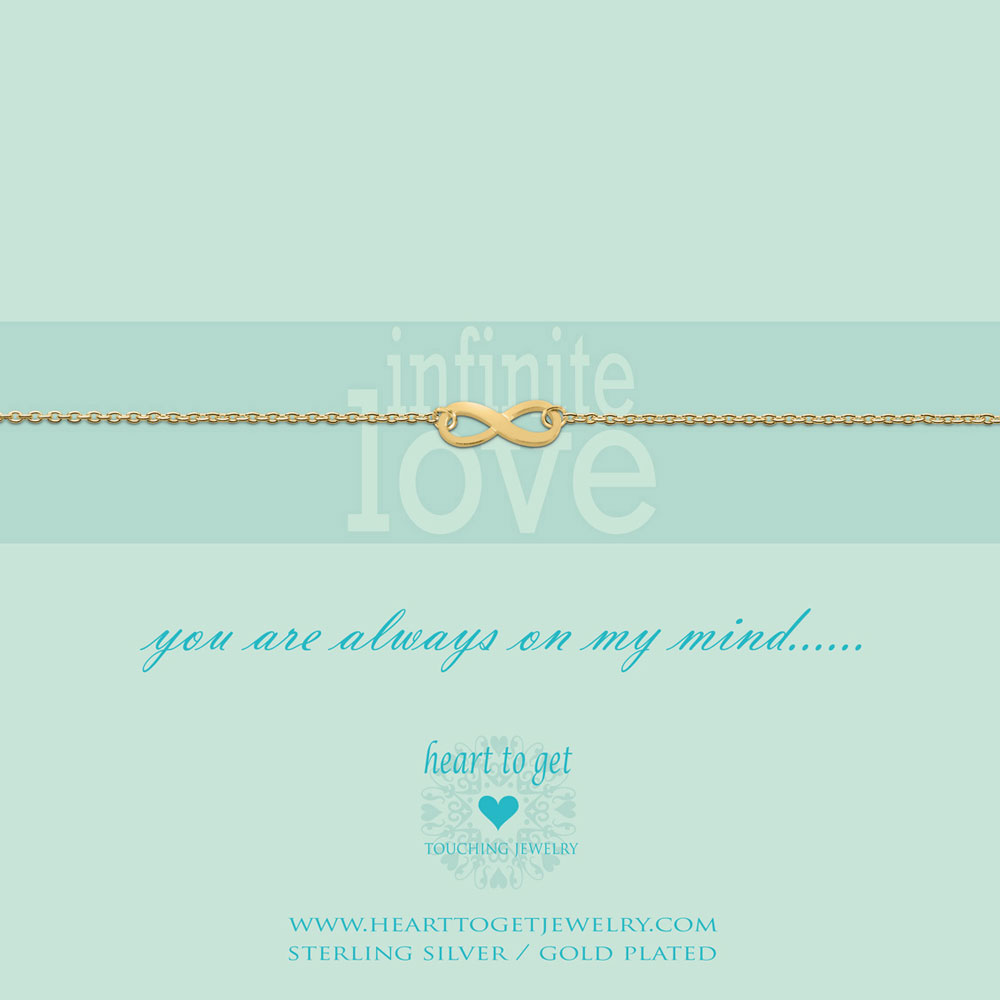 Bracelet inifinity, "Infinite love" - Afbeelding 4