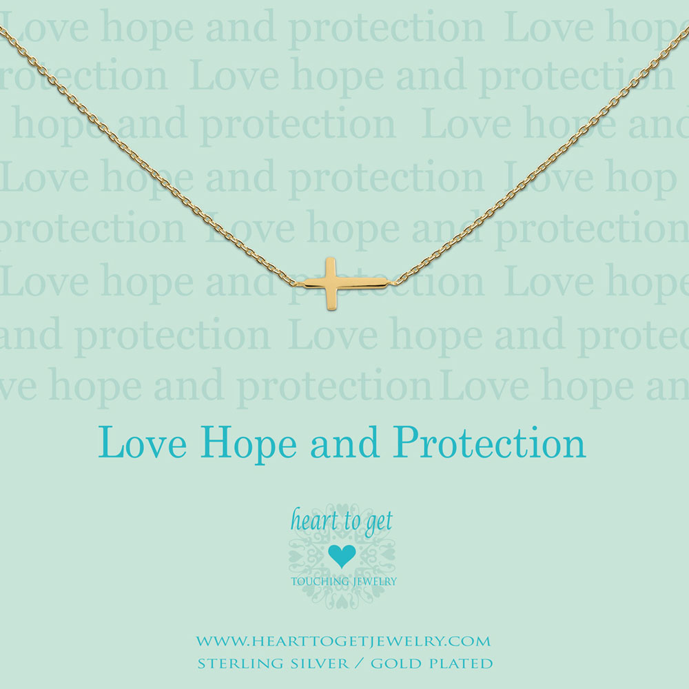 Necklace cross, "Love, hope and protection" - Afbeelding 5