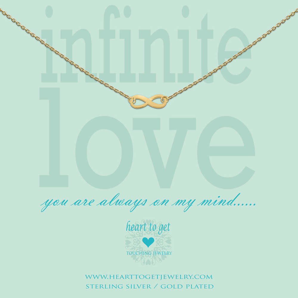 Necklace infinity, "Infinite love"