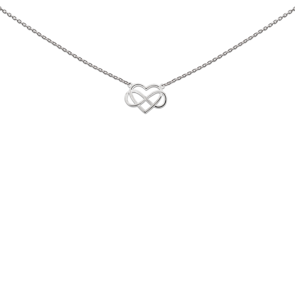 Necklace infinity heart, "Love you to infinity and beyond" - Afbeelding 3