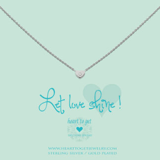Necklace Heart zirkon