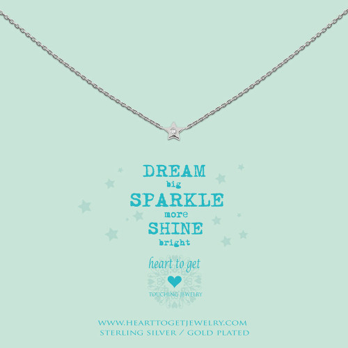 necklace star zirkon