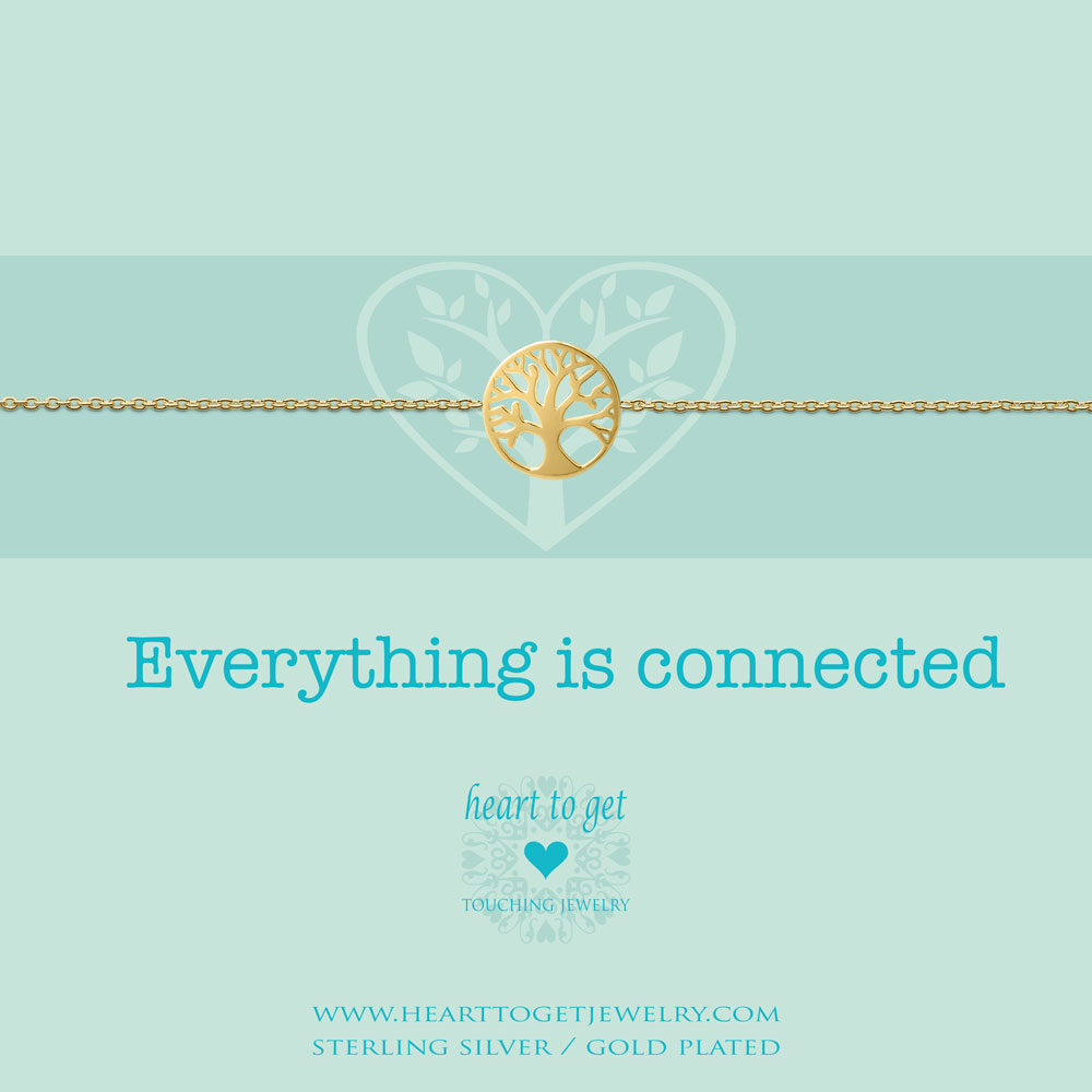 Bracelet tree of life, "Everything is connected"