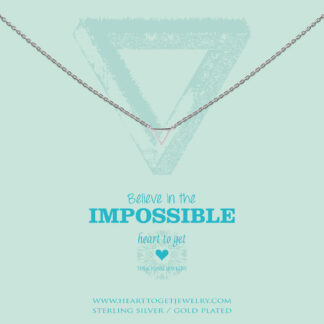 Necklace small triangle
