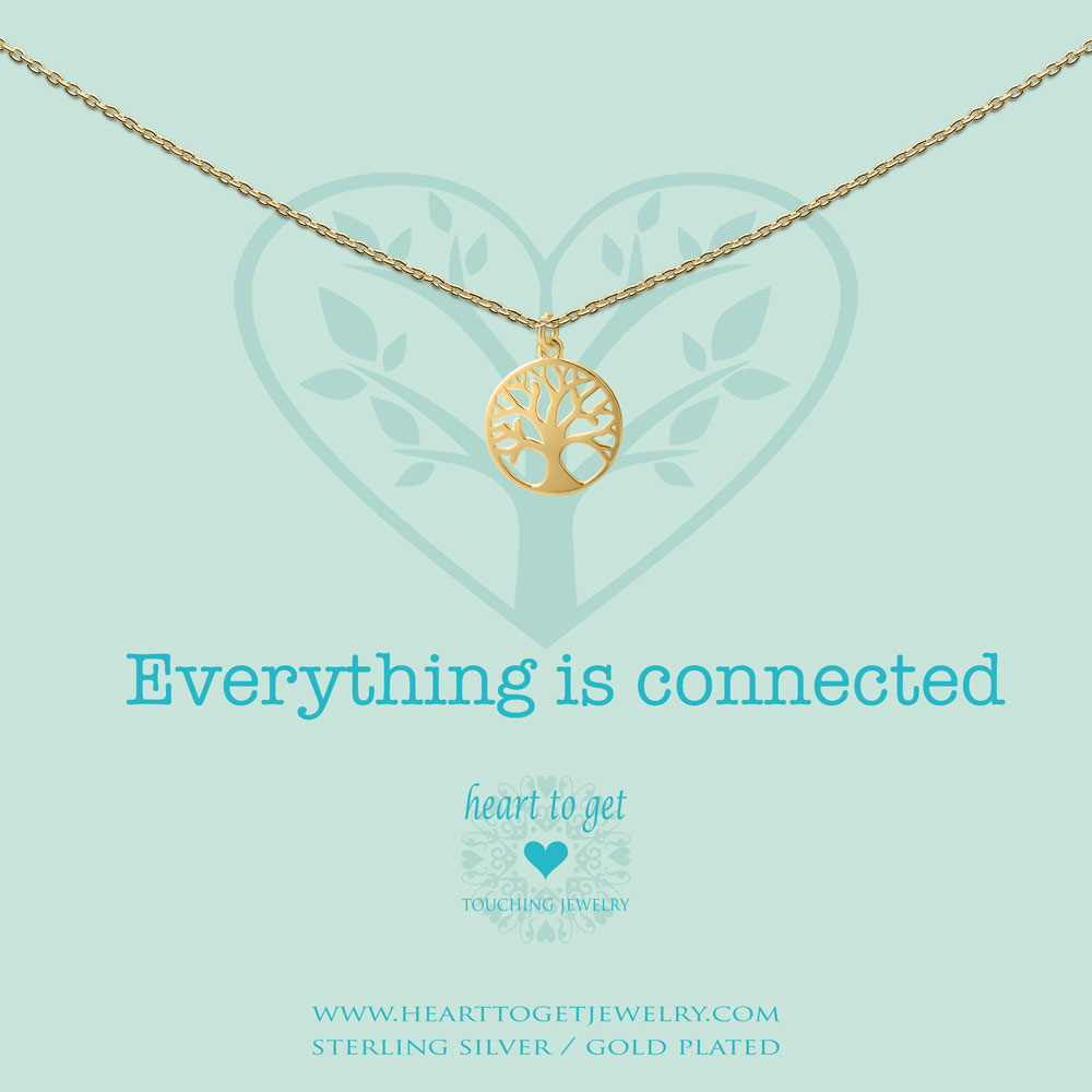 Necklace tree of life, "Everything is connected" - Afbeelding 5