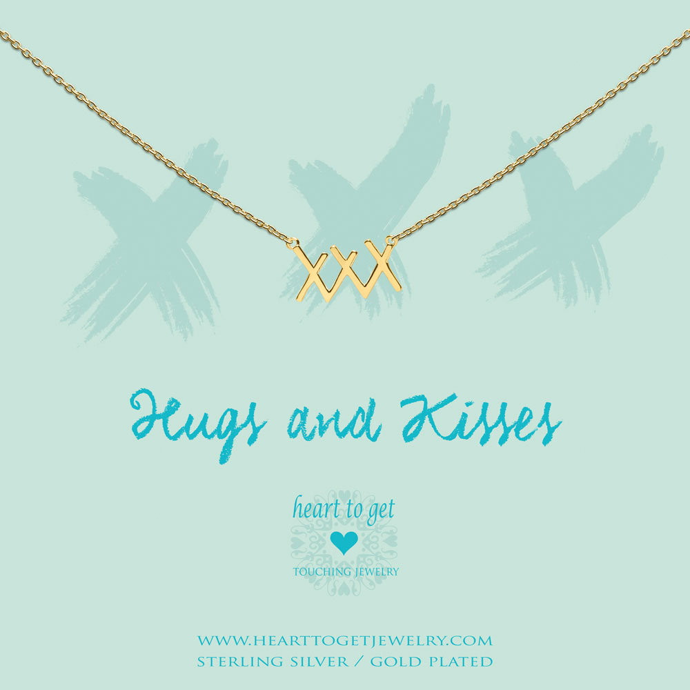 Necklace XXX, "Hugs and kisses"