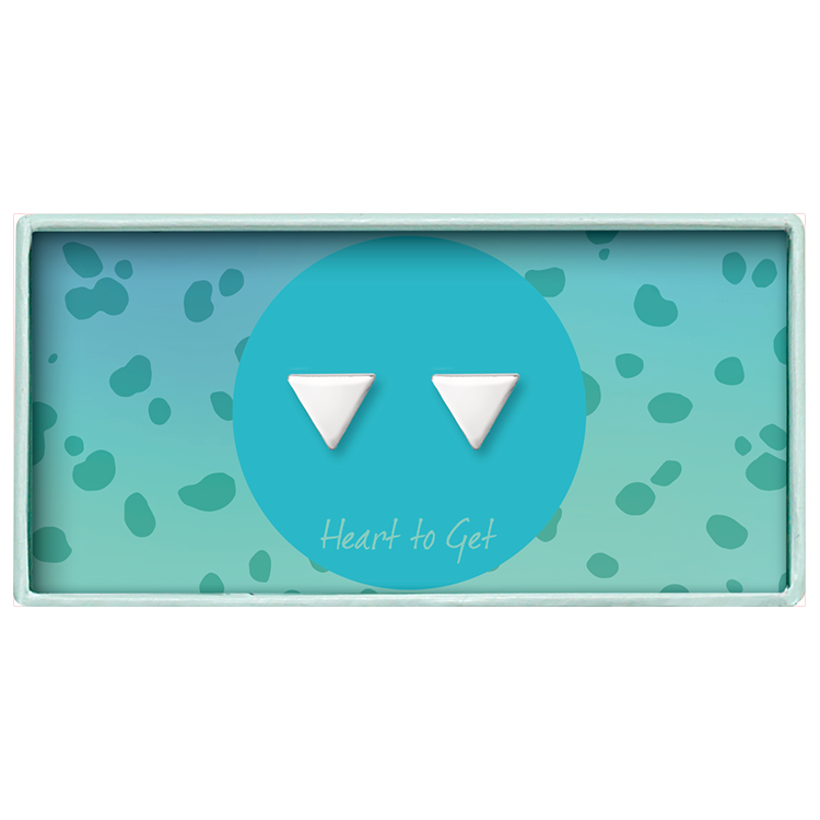 Earstuds closed triangle