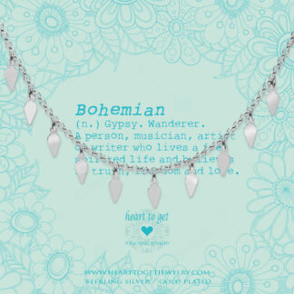 Necklace dangling drops