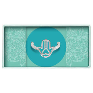 Ring hamsa hand