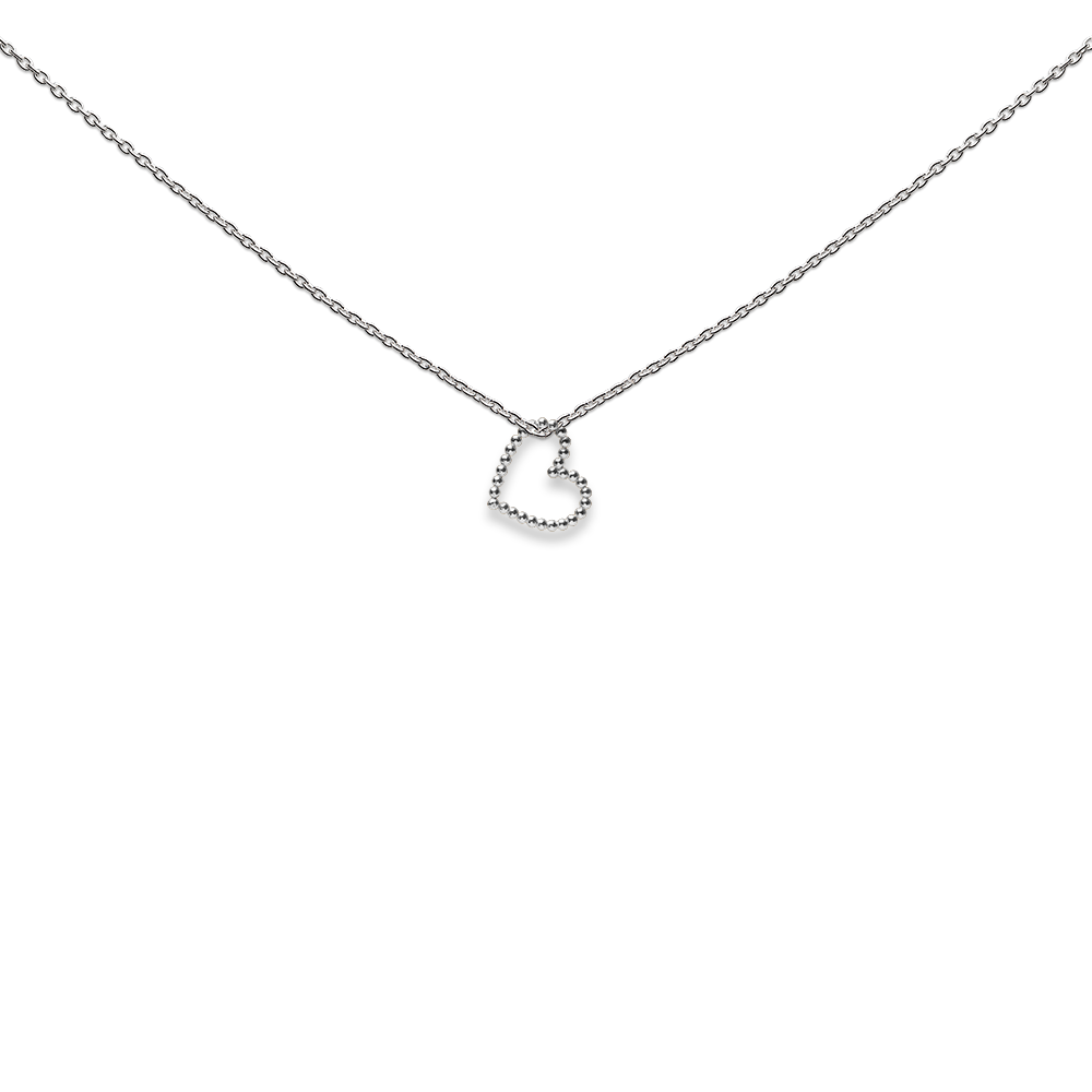 Necklace, with hanging heart dots, lots of love! - Afbeelding 5