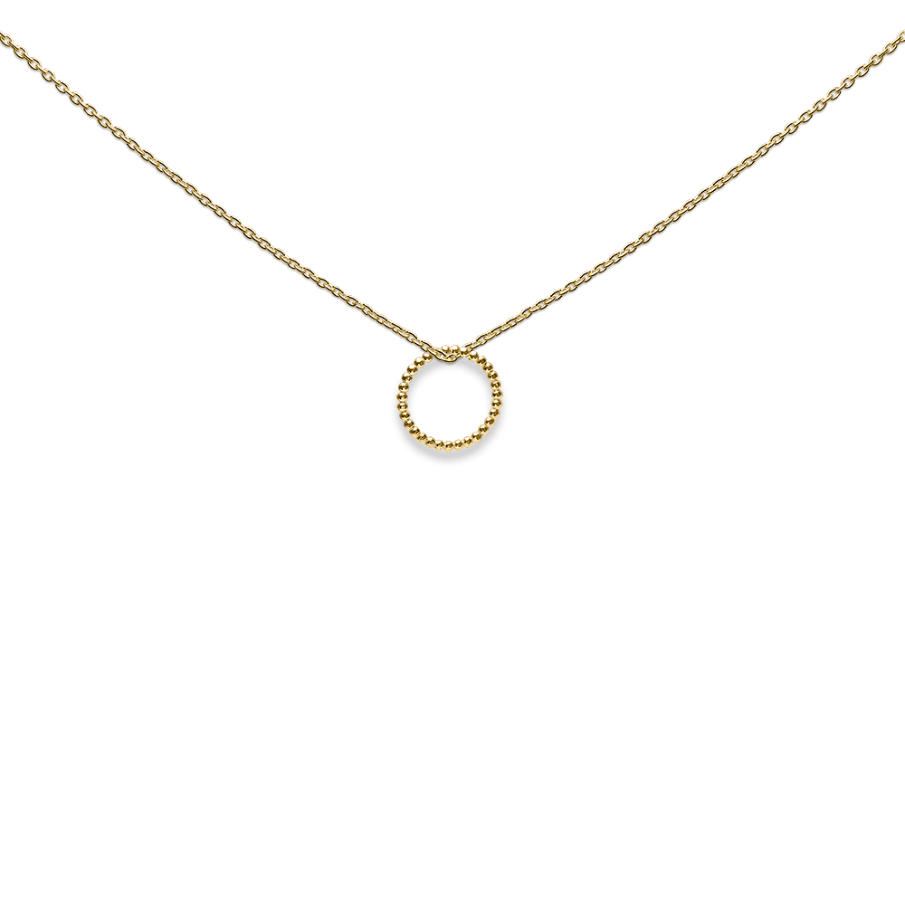 Necklace, with hanging karmaring dots, if you can dream it, you can do it - Afbeelding 3