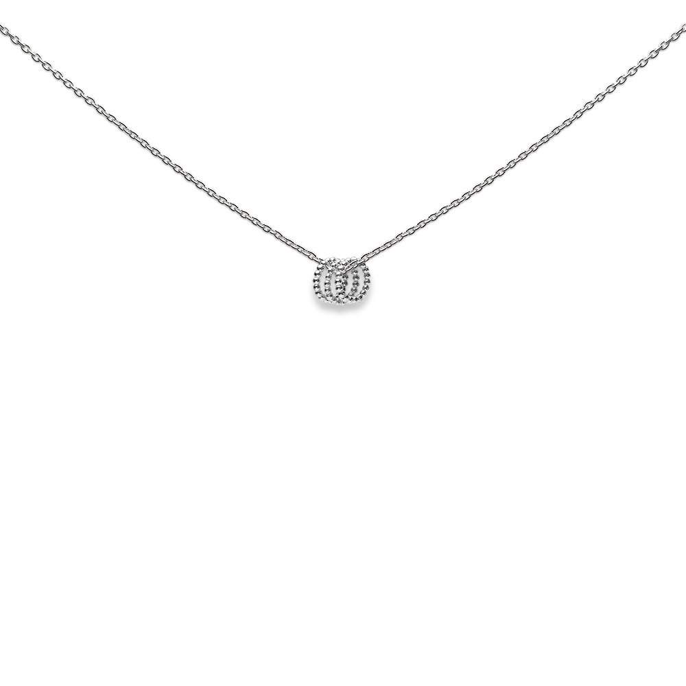 Necklace, with 3 hanging wish dots, close your eyes and make a wish - Afbeelding 5