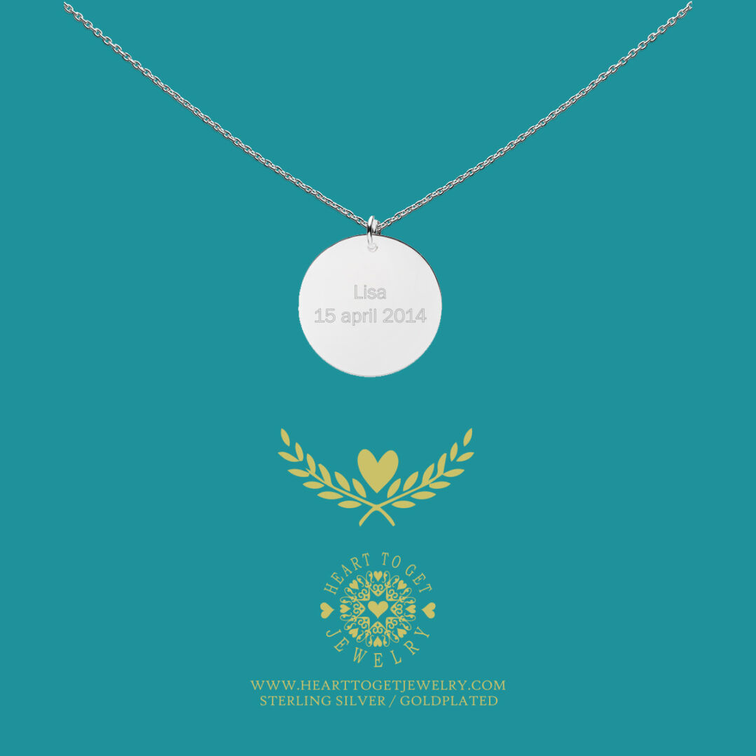 Drawing Coin Necklace - Afbeelding 3