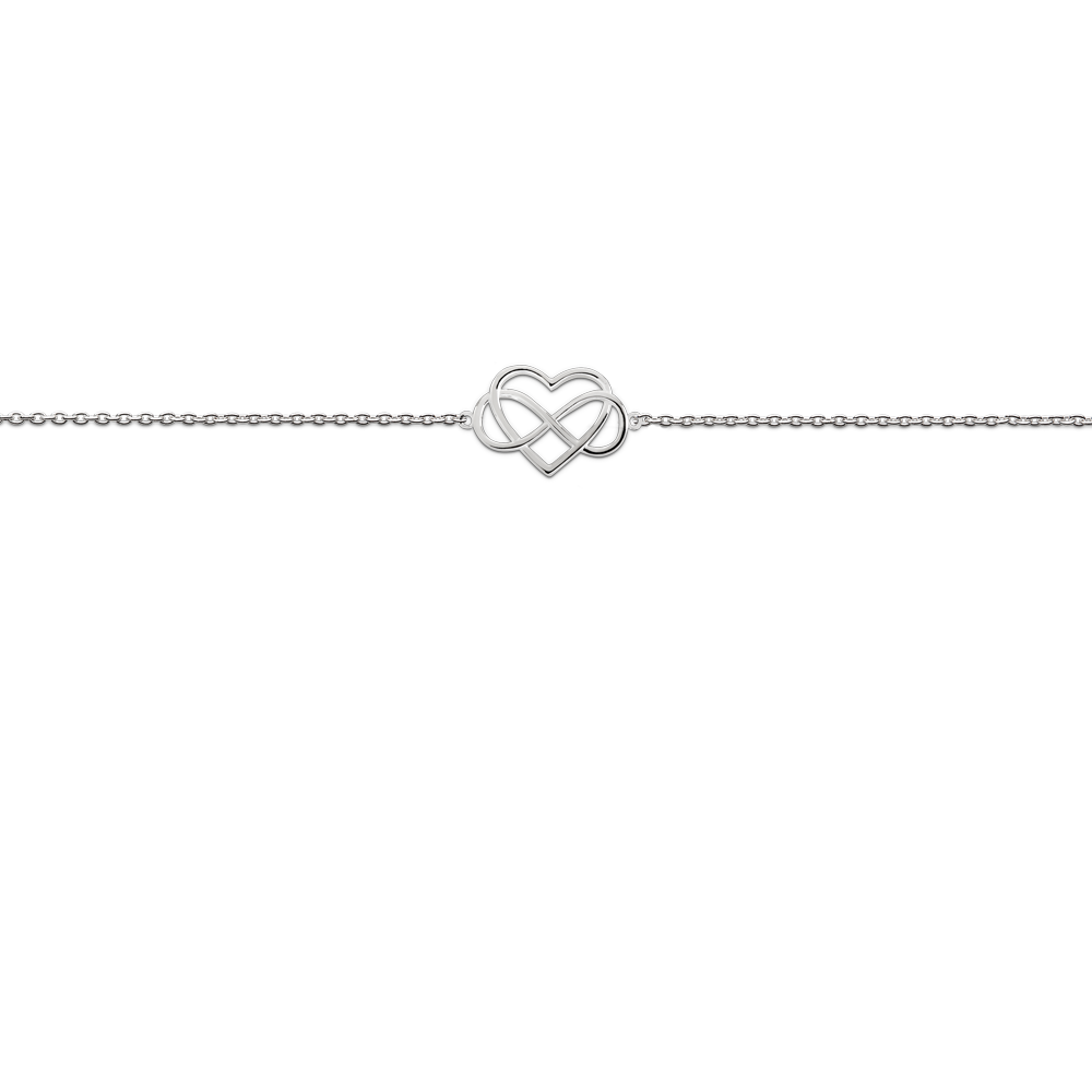 Bracelet inifinity heart, "Love you to infinity and beyond" - Afbeelding 4