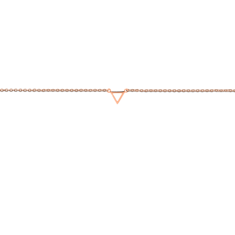 Bracelet small triangle, "Believe in the impossible" - Afbeelding 5