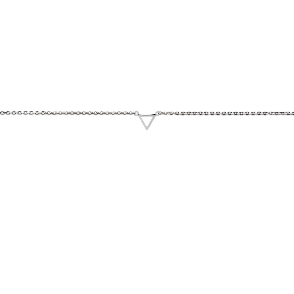 Bracelet small triangle, "Believe in the impossible" - Afbeelding 3