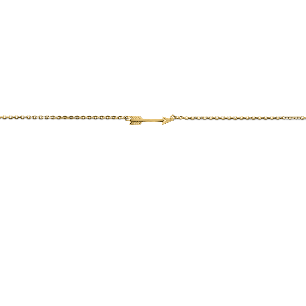 Bracelet small arrow, "Go confidently in the direction of your dreams" - Afbeelding 3