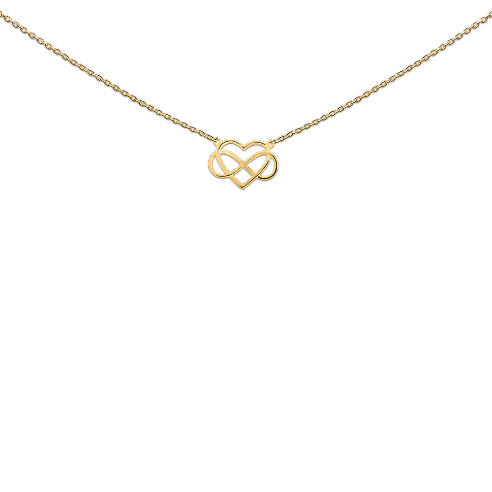 Necklace infinity heart, "Love you to infinity and beyond" - Afbeelding 4
