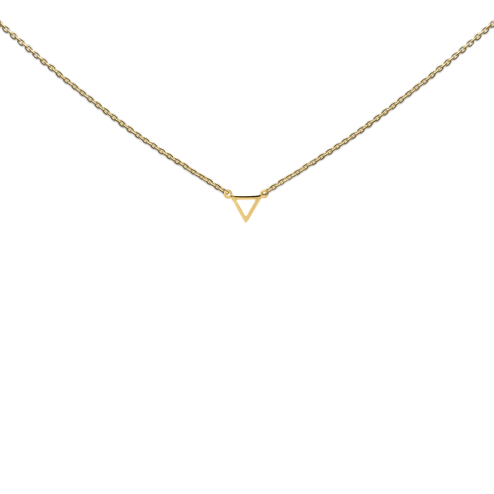 Necklace small triangle, "Believe in the impossible" - Afbeelding 4
