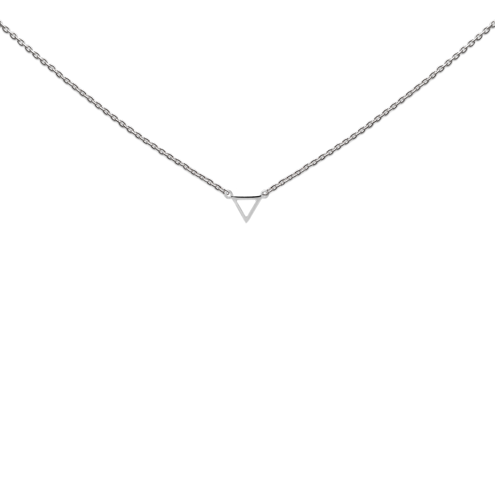 Necklace small triangle, "Believe in the impossible" - Afbeelding 3