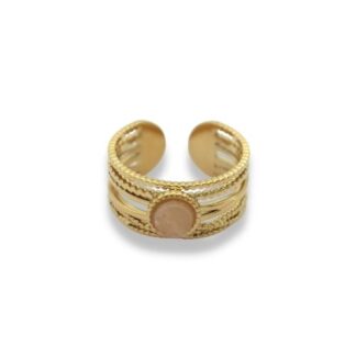 Statement Ring - Wikkel Ring - Statement Ring Adjustable - Brede Statement Ring - Statement Ring Goud