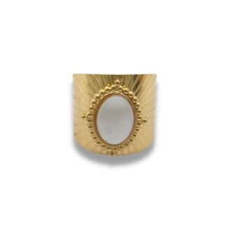 Statement Ring - Grote Statement Ring - Brede Statement Ring - Statement Ring Goud