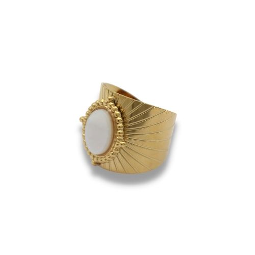 Statement Ring - Grote Statement Ring - Brede Statement Ring - Statement Ring Goud
