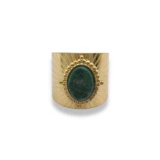 Statement Ring - Grote Statement Ring - Brede Statement Ring - Statement Ring Goud