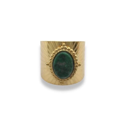 Statement Ring - Grote Statement Ring - Brede Statement Ring - Statement Ring Goud