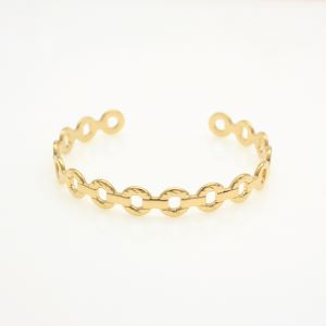 Bangle stainless steel, adjustable