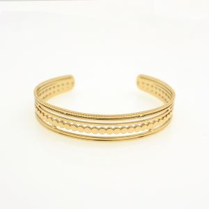 Bangle stainless steel, adjustable
