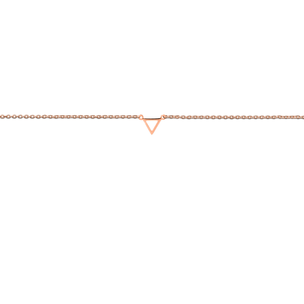 Bracelet small triangle, "Believe in the impossible" - Afbeelding 2