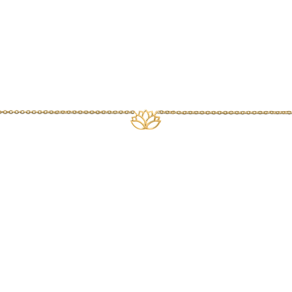 Bracelet lotus, "Live life in full bloom" - Afbeelding 2