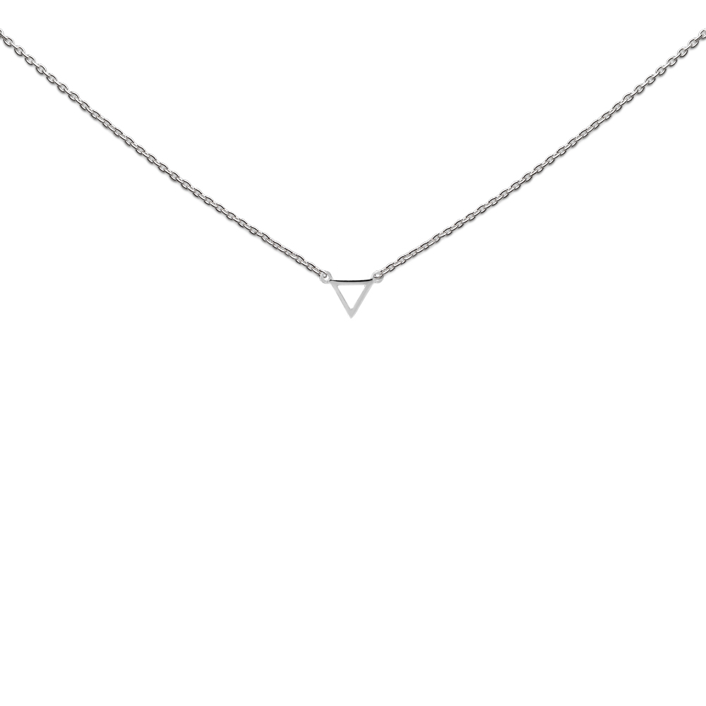 Necklace small triangle, "Believe in the impossible" - Afbeelding 2