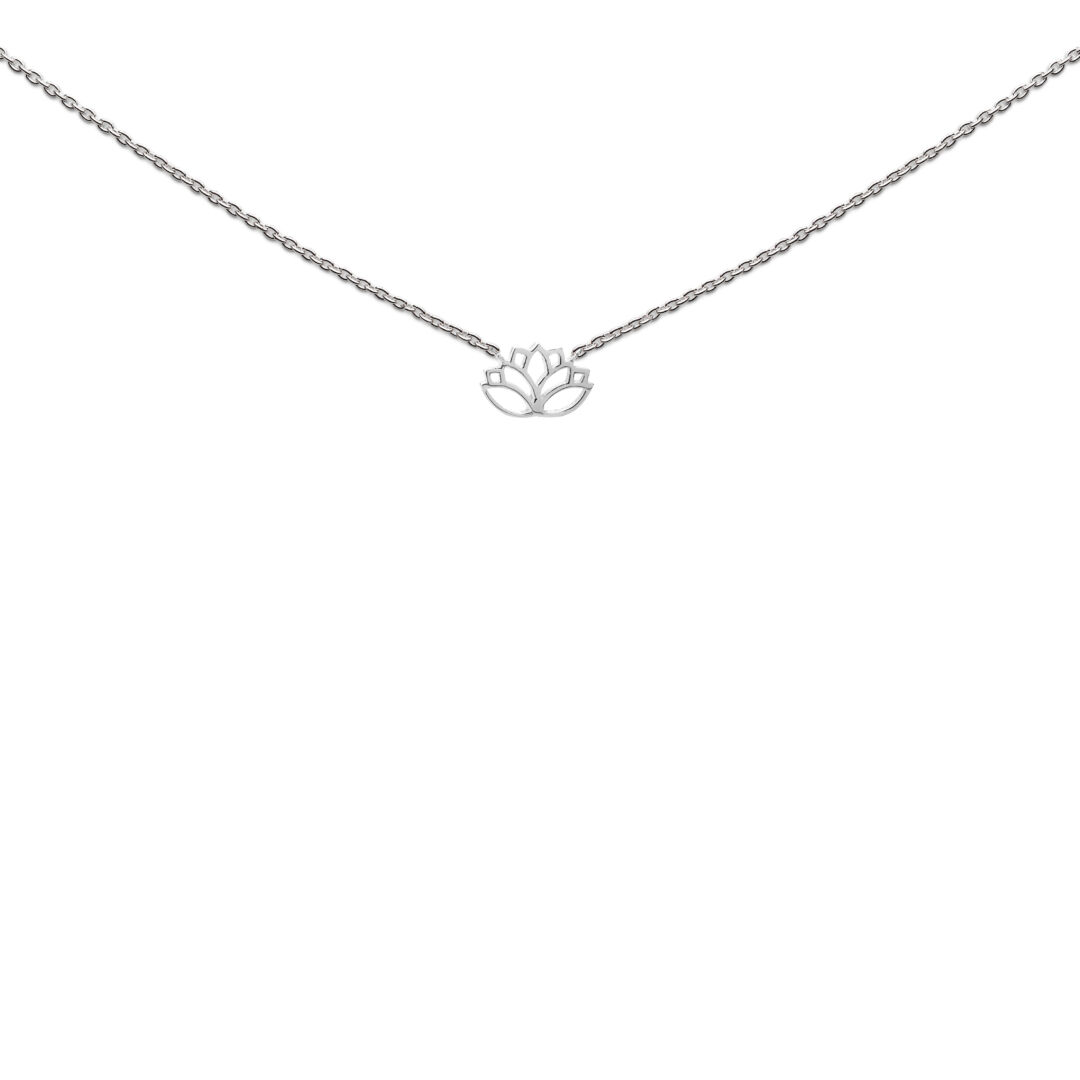 Necklace lotus, "Live life in full bloom" - Afbeelding 2