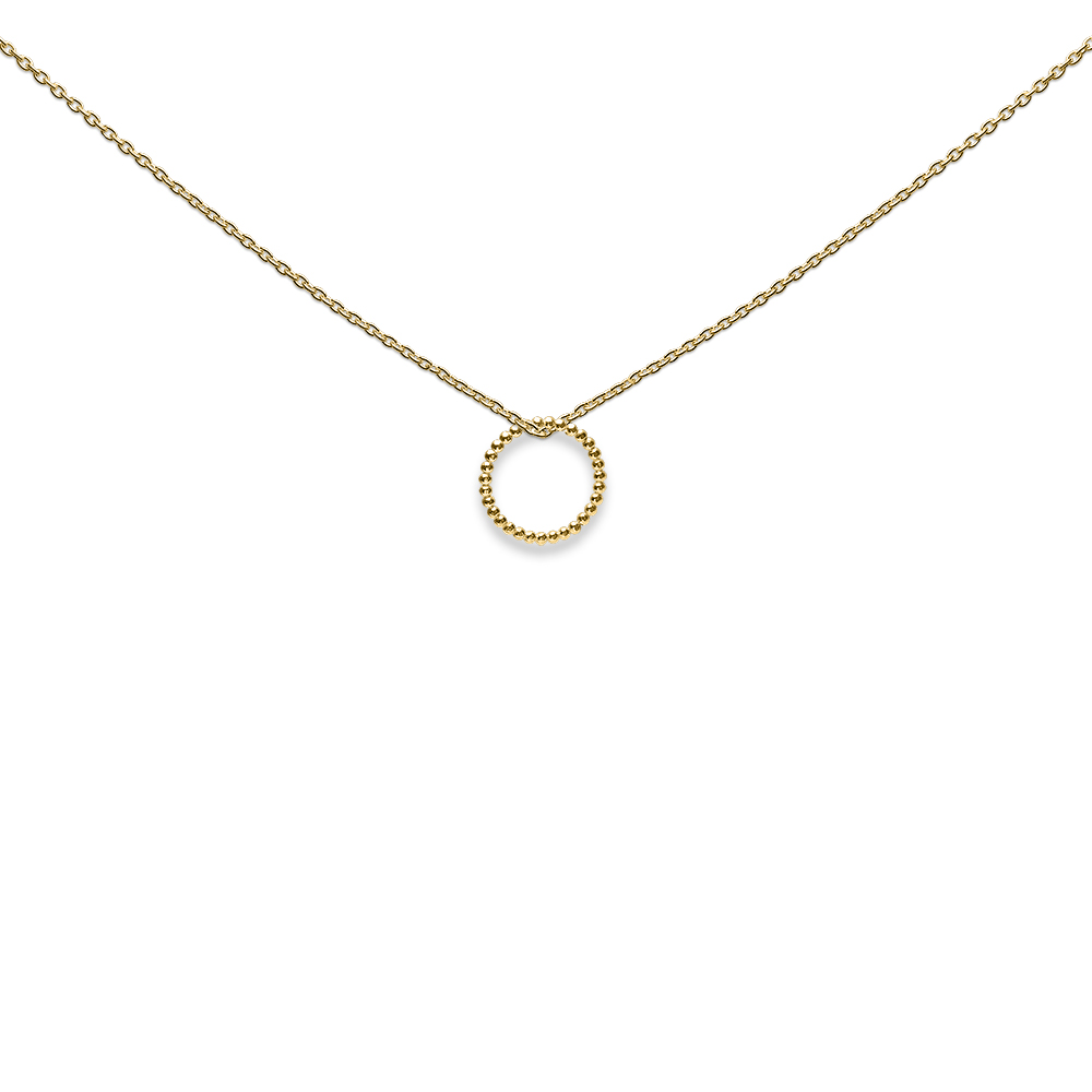 Necklace, with hanging karmaring dots, if you can dream it, you can do it - Afbeelding 2