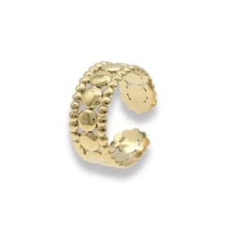Statement Ring - Wikkelring - Statement Ring Adjustable - Statement Ring - Statement Ring Goud