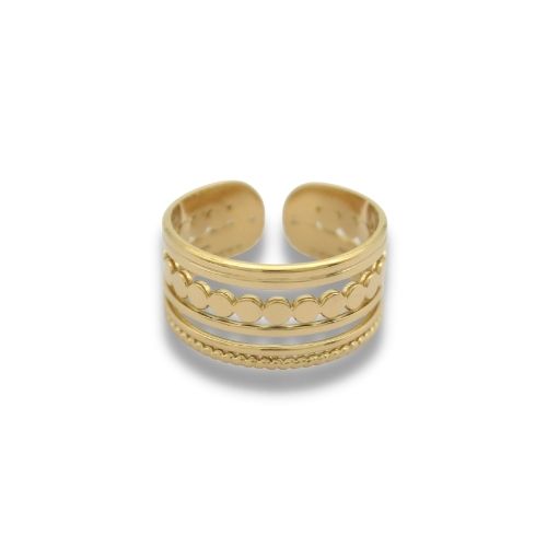 Statement Ring - Wikkelring - Statement Ring Adjustable - Statement Ring - Statement Ring Goud