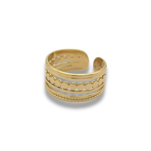 Statement Ring - Wikkelring - Statement Ring Adjustable - Statement Ring - Statement Ring Goud
