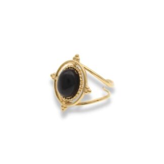 Statement Ring - Grote Steen Ring - Statement Ring Adjustable - Grote Statement Ring - Statement Ring Goud